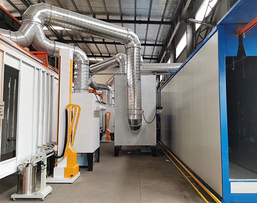 自動噴塗流水線